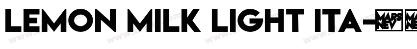 LEMON MILK Light Ita字体转换 LEMON MILK Light Ita字体转换